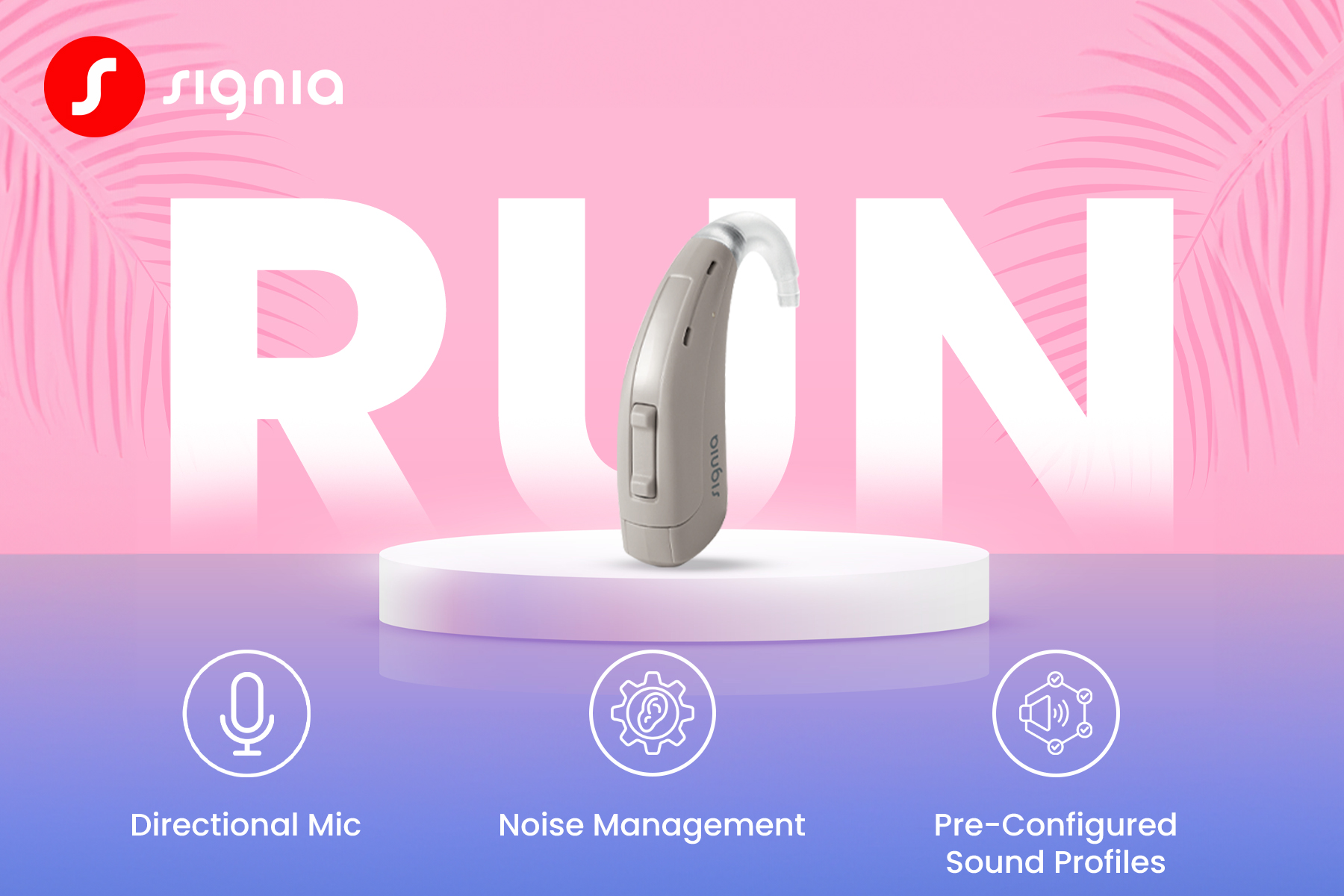 Run Series Hearing Aids