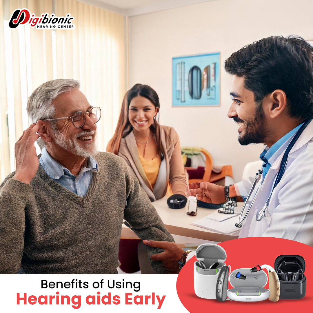 Benefits of using hearing aids in early stages