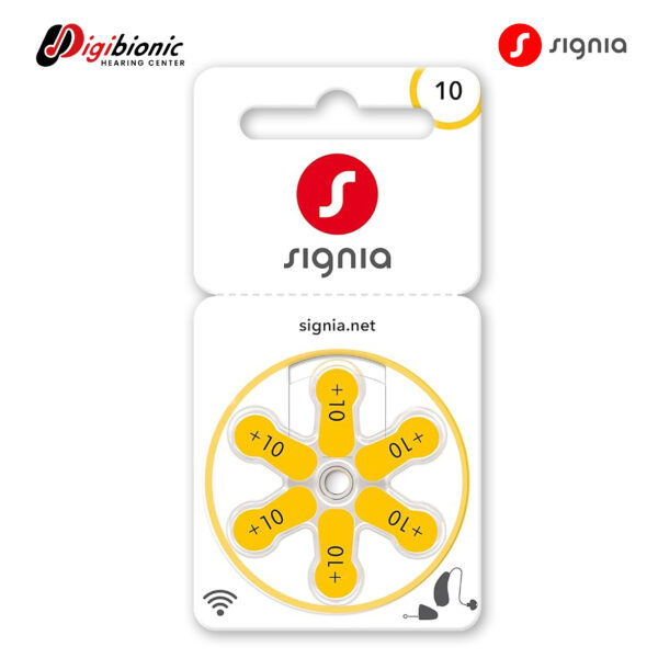 Signia Hearing Aid Batteries Size 10