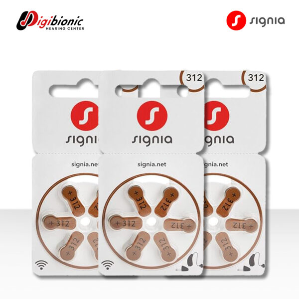 Signia Hearing Aid Batteries Size 312 - Image 2