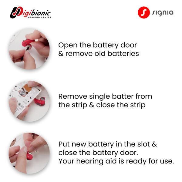 Signia Hearing Aid Batteries Size 10 - Image 4