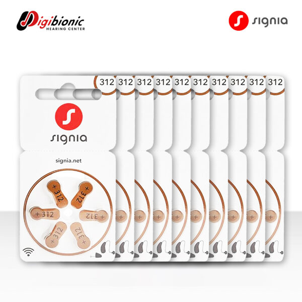 Signia Hearing Aid Batteries Size 312 - Image 3