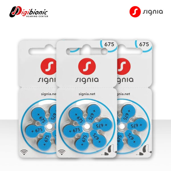 Signia Hearing Aid Batteries Size 675 - Image 2