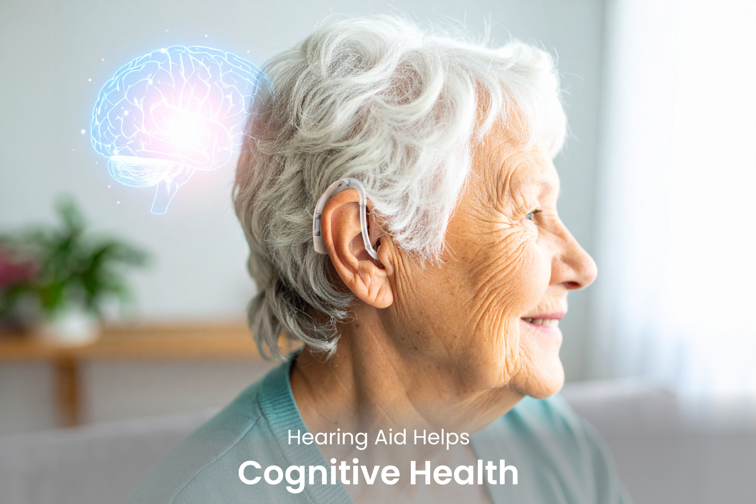 Hearing aid helps cognitive health