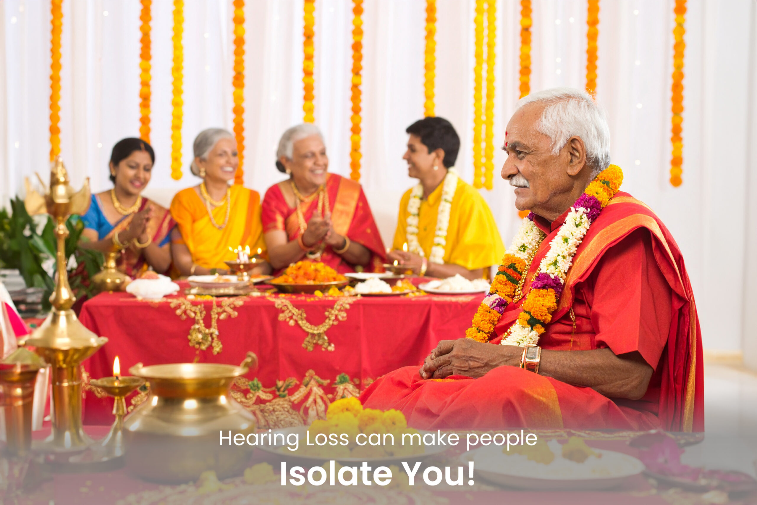 Isolating people due to hearing loss